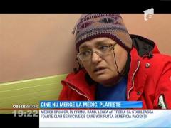 Bolnavii ar putea fi obligați să-și plătească singuri tratamentul pentru că nu și-au descoperit la timp boala