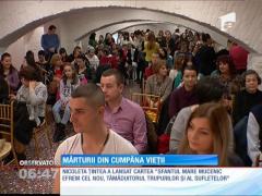 Nicoleta Țintea a lansat cartea "Sfântului Efrem cel Nou"