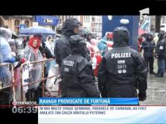 O furtună deosebit de violentă a făcut ravagii în mai multe țări din vestul Europei