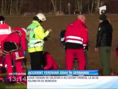 ACCIDENT FEROVIAR în Germania! Două trenuri s-au ciocnit frontal! Sunt cel puţin 4 morţi şi 150 de răniţi