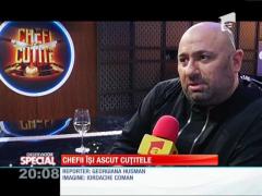 SPECIAL! Florin Dumitrescu, Sorin Bontea şi Cătălin Scărlătescu se vor duela în noul show - "Chefi la cuţite"