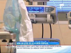 Părinţii bebeluşului mort din Topoloveni, judeţul Argeş, încearcă să afle ce le-a ucis copilul