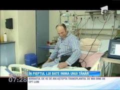 Primul român cu o inimă artificială a primit inima unui tânăr aflat în moarte cerebrală
