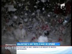 Petrecere de Valentine 's Day, într-o baie de sumpă