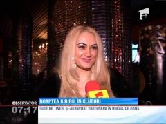 Valentine 's Day a fost sărbătorit la maxim în cluburile din Capitală