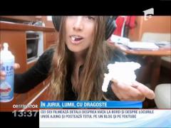 Românca Elayna Cărăuşu a pornit în jurul lumii cu barca iubitului ei