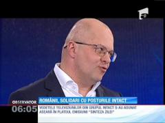 Românii, solidari cu posturile Intact