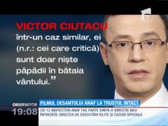 Filmul descinderii ANAF la trustul Intact
