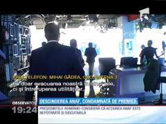 Premierul României condamnă aspru modul în care Fiscul a ales să notifice trustul Intact
