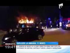 O explozie puternică s-a produs în Turcia, la Ankara
