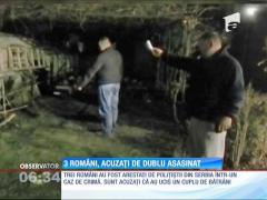 Trei români, acuzaţi că ar fi ucis cu sălbăticie un cuplu de bătrâni în Serbia