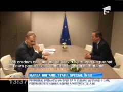 Marea Britanie, statut special în Uniune Europeană