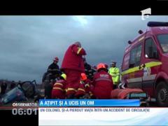 A ațipit la volan și a ucis un om