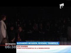 Revenire triumfală a casei de modă Alexander McQueen, în cadrul Săptămânii Modei din Londra