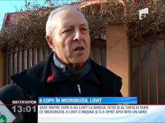 Microbuz şcolar, implicat într-un accident în Constanţa