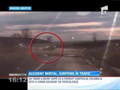 Un tânăr a murit într-un accident pe un drum din Iaşi