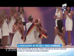 O profesoară de religie este cea mai frumoasă femeie din Germania