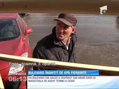 Zeci de mii de locuinţe au rămas fără apă caldă şi căldură, în Galaţi, după ce magistrala de agent termic a oraşului s-a spart