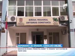 Dependenții de droguri, consiliați online