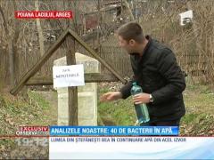 Analizele Observator: 40 de bacterii în apa potabilă!