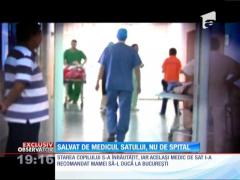 Copil salvat de medicul satului, nu de doctorii din spitalul din oraș