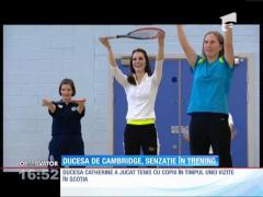 Ducesa de Cambridge, senzație în trening