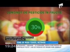 20 de tone de roşii toxice retrase de pe piaţă