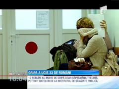 În acest sezon, gripa a ucis 33 de români