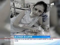 6 suflete strigă după ajutor! Copiii îşi vor pierde în curând mama