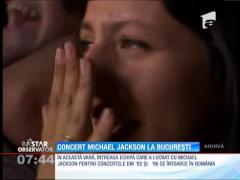 Michael Jackson se întoarce în România. Concertele lui Michael Jackson din '92 şi '96 vor fi puse din nou în scenă, live