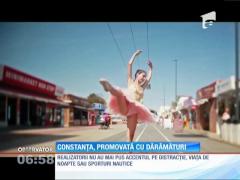 Constanța, film de promovare printre dărâmături