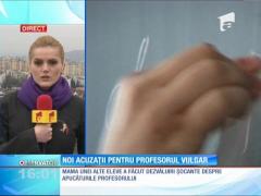 Noi acuzaţii la adresa profesorului din Lugoj, înregistrat în timp ce îi făcea avansuri sexuale unei eleve