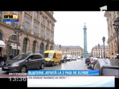 Bijuterie jefuită la doi pași de Elysee