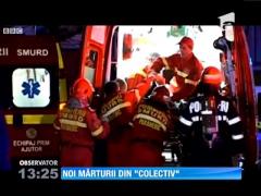 Doi dintre răniții din "Colectiv" le-au povestit jurnaliștilor de la BBC ce își amintesc din noaptea tragediei