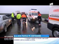 Un gălăţean şi-a omorât fratele într-un crunt accident de mașină