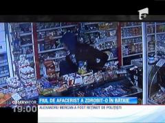 Fiul unui afacerist din Argeș a bătut crunt o vânzătoare