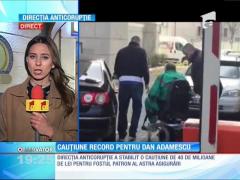 Cauţiune record pentru milionarul Dan Adamescu, 40 de milioane de lei