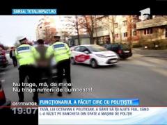 Un angajat la Finanțe, specialist în executări silite, circ cu polițiștii