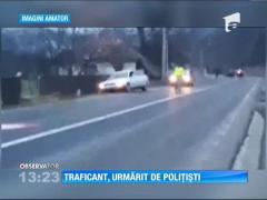 Traficant, urmărit de polițiștii de frontieră din Baia Mare
