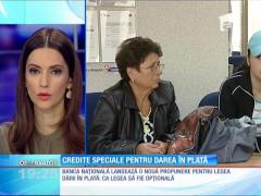 Banca Naţională lansează o nouă propunere pentru legea dării în plată