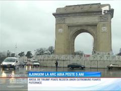 Accesul la Arcul de Triumf s-ar putea face pe o pasarelă