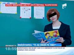 Învăţătoarea din Neamţ care şi-a terorizat elevii riscă să rămână fără catedră