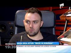 Piesa "Hypnotized", interpretată de AKON, compusă şi produsă de doi români