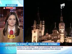 Vești bune! Regele Mihai a fost externat