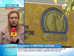 Procurorii DNA au descins de dimineaţă la Ministerul Educaţiei, dar şi la sediile Universităţii de Medicină şi Farmacie Iaşi, Cluj şi Timişoara