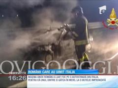 Mașină în flăcări. Incendiul ar fi pornit de la o butelie improvizată din interior, unde o persoană  făcea mâncare!