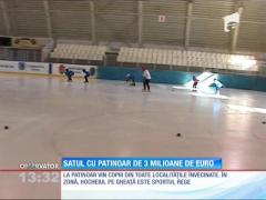 Patinoarul din Harghita, mai modern decât cele din marile oraşe