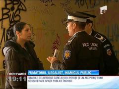 A început vânătoarea celor care fumează în locurile interzise