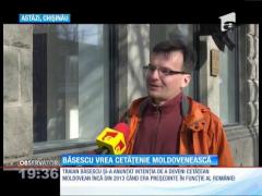 Traian Băsescu vrea să devină cetăţean al Republicii Moldova