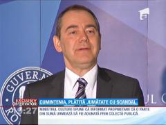 Cuminţenia Pământului, plătită jumătate cu scandal